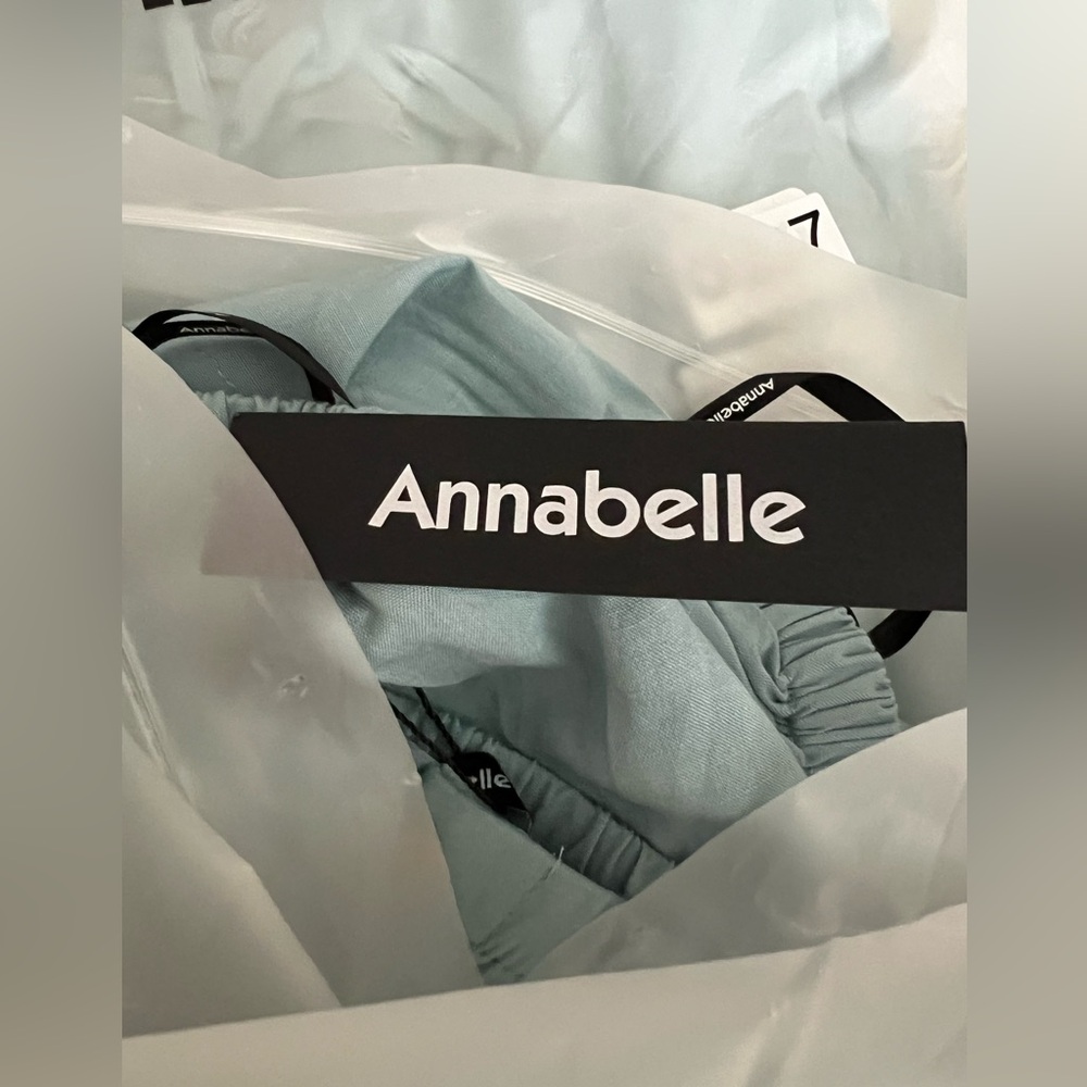 ANNABELLA  DRESS IN DUSTY BLUE SIZES S, M, L. M measurements are in the picture. - Picture 15 of 16